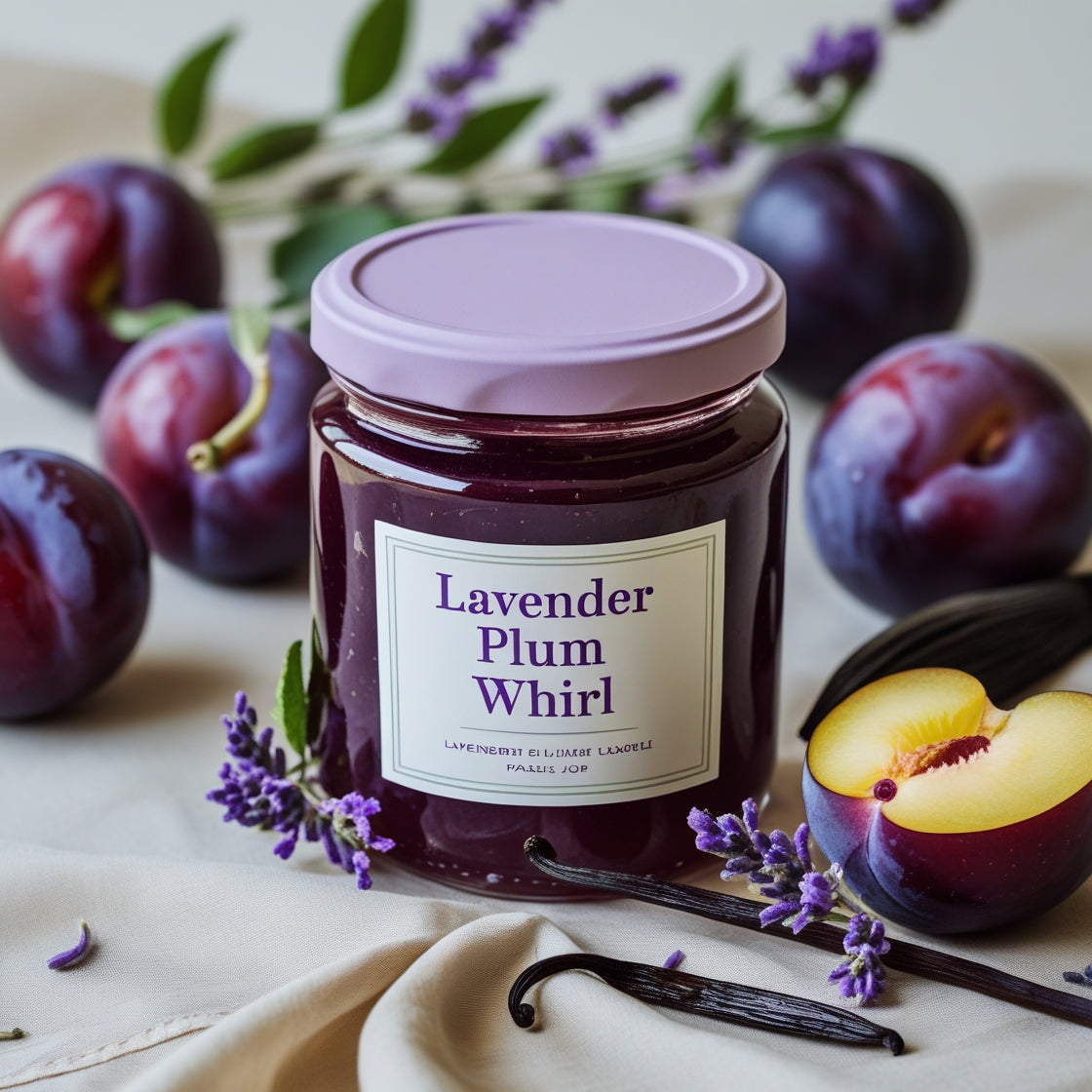 Lavender Plum Whirl