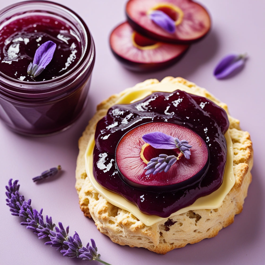 Lavender Plum Whirl